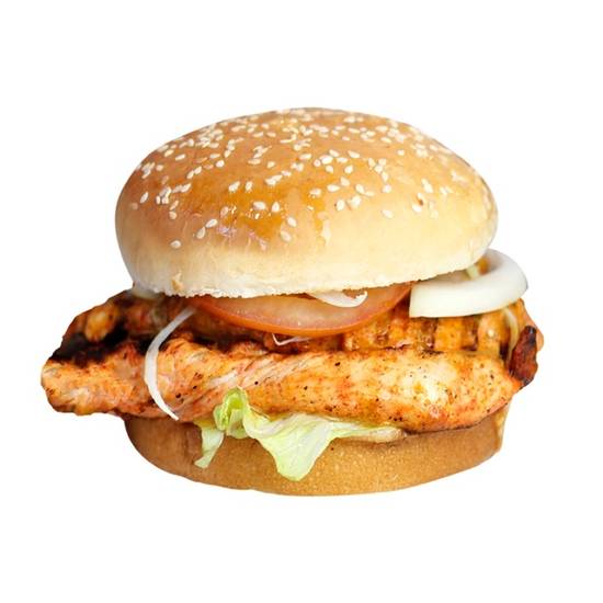 Order Peri Peri Burger food online from Mr. Broast store, Lombard on bringmethat.com