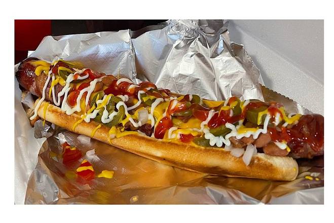 Order Mexican Hot Dog food online from M & M's Carnival Foods store, Midland on bringmethat.com