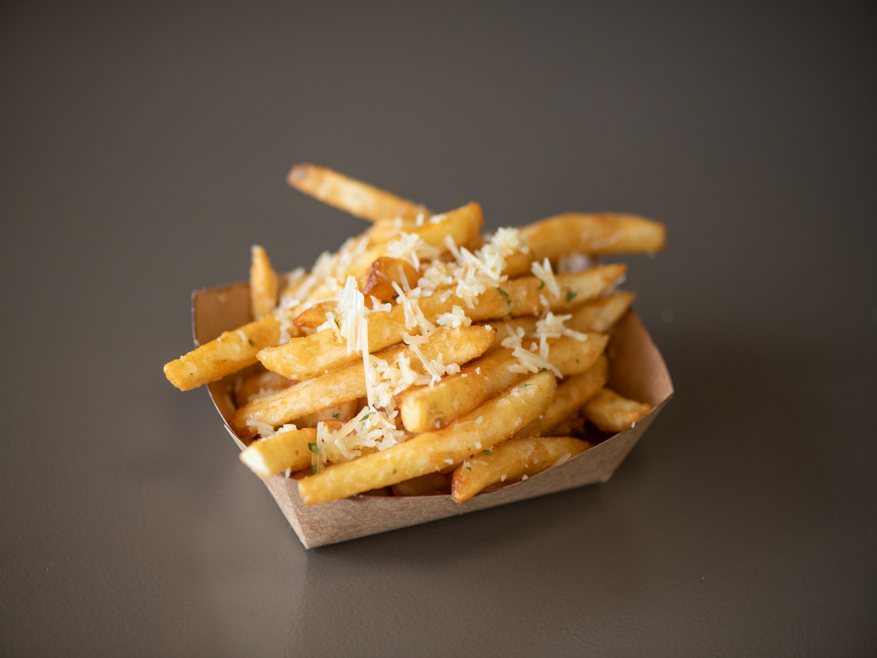 Order Truffle Fries food online from Burganic Hub store, Houston on bringmethat.com