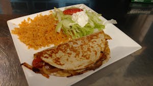 Order V5. Quesadilla Rellena food online from La Tolteca store, Williamsburg on bringmethat.com