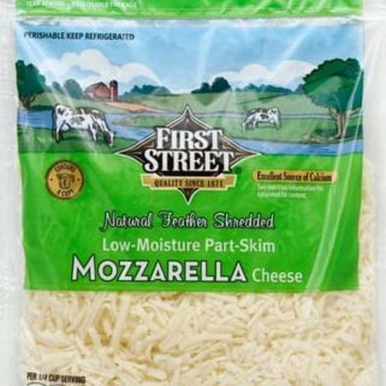 Order First Street Shredded Mozzarella food online from IV Deli Mart store, Goleta on bringmethat.com