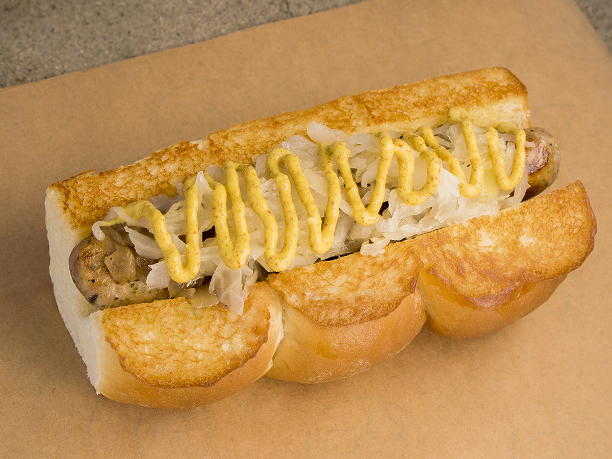 Order Das Brat Sausage food online from Dog Haus store, Clifton Park on bringmethat.com