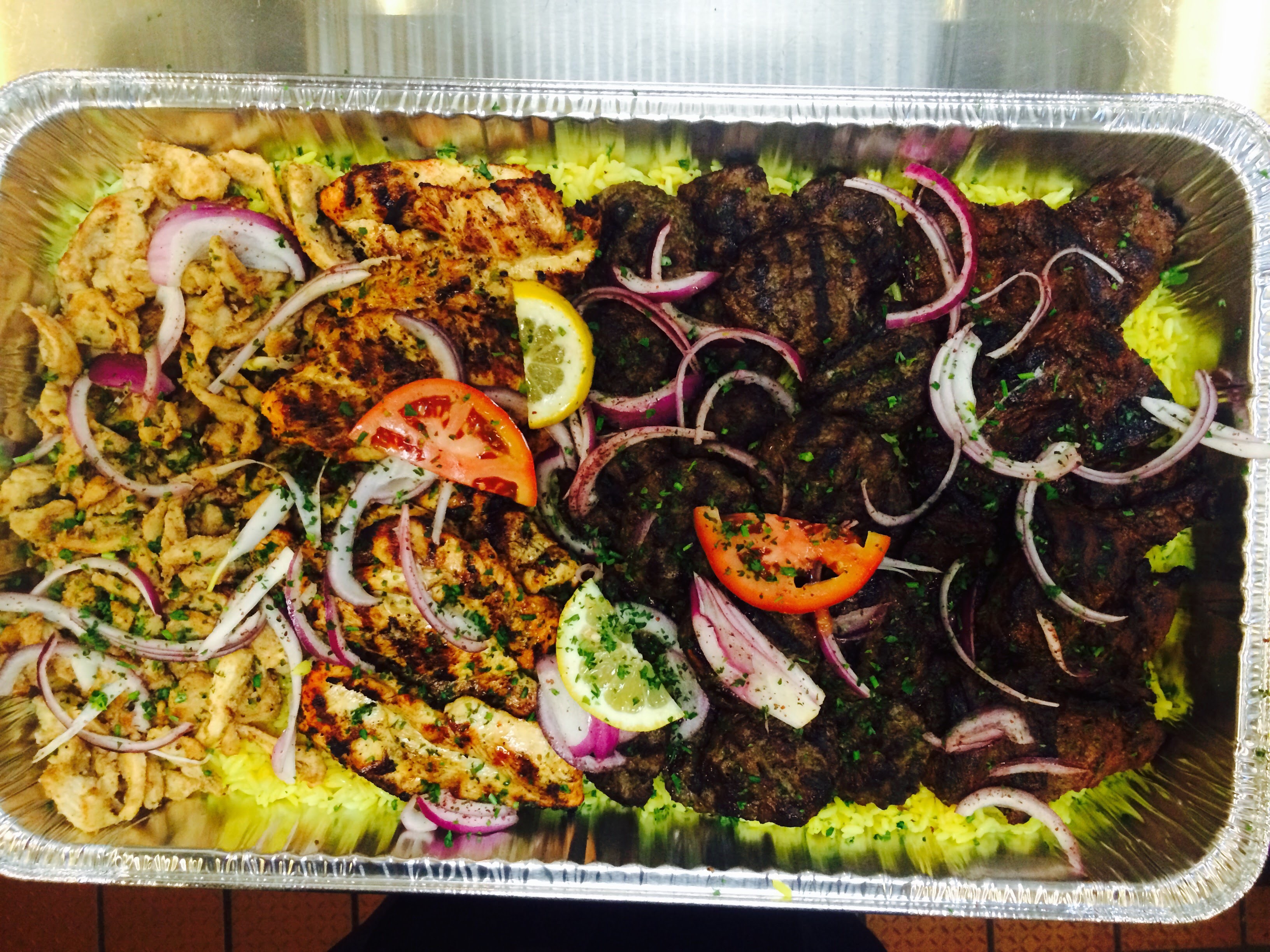 Order Combo Tray food online from Jerusalem cafe-lombard store, Lombard on bringmethat.com