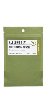 Order Green Matcha Powder (.50 oz.) food online from Allegro Coffee Company store, Oklahoma City on bringmethat.com