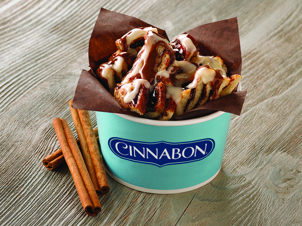 Order Caramel Pecan Center of the Roll food online from Cinnabon store, Milford on bringmethat.com