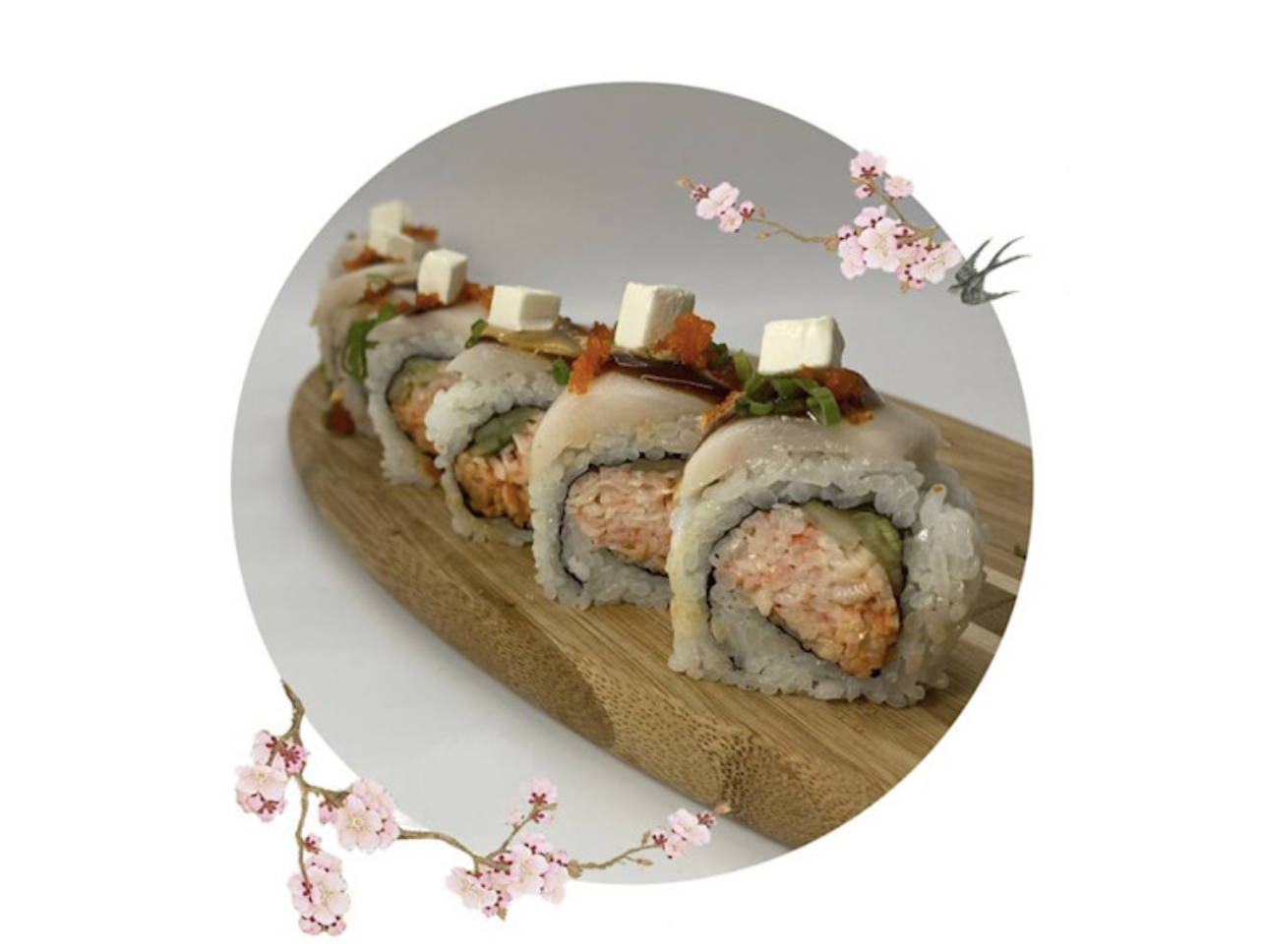 Order Snow White Roll food online from Iron Chef store, Phoenix on bringmethat.com