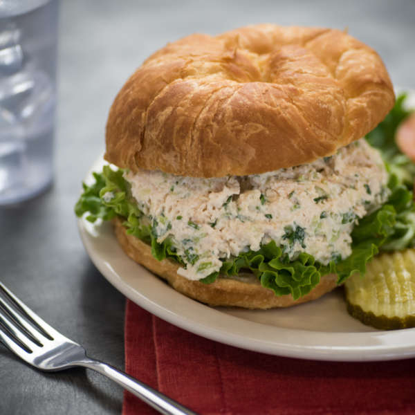 Order Chicken Salad Sandwich food online from Flavors Around The Sqaure store, Painesville on bringmethat.com