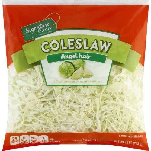 Order Signature Farms · Coleslaw Angel Hair (10 oz) food online from Safeway store, Pacifica on bringmethat.com