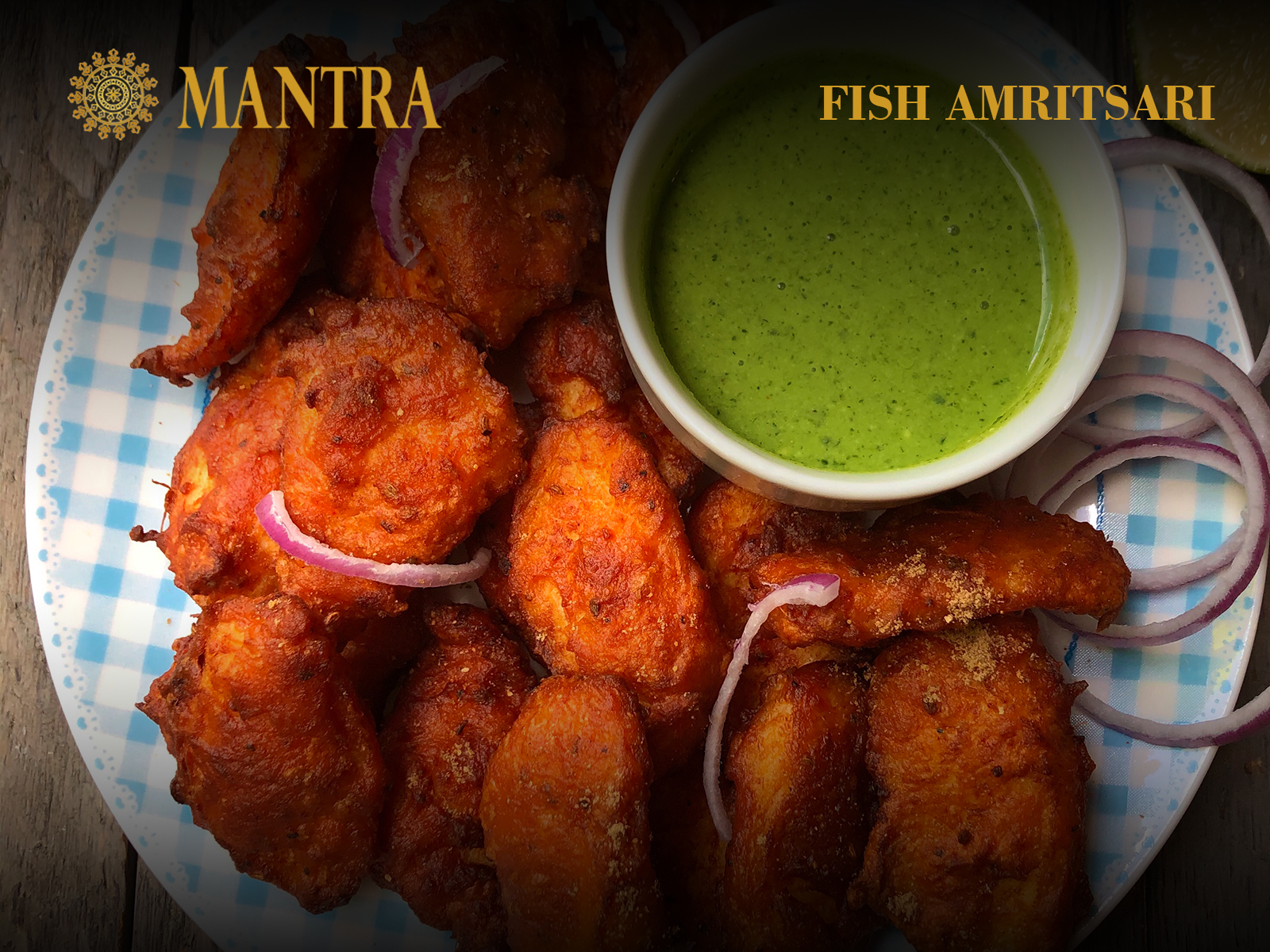 Order Fish Amritsari food online from Mantra Authentic Indian Restaurant store, Jersey City on bringmethat.com