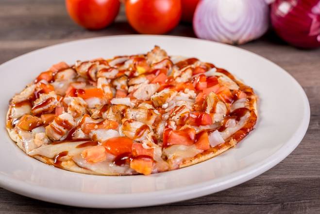 Order BBQ Chicken Pizza food online from Papa Gyros store, Uniontown on bringmethat.com