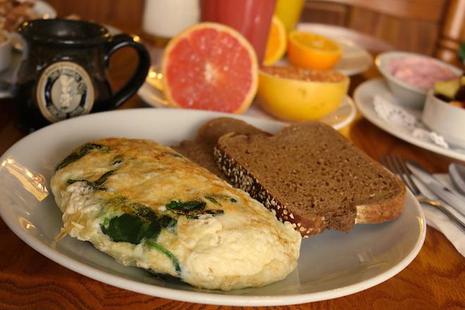Order Feta Spinach Omelette food online from The Original Pancake House store, Pittsburgh on bringmethat.com