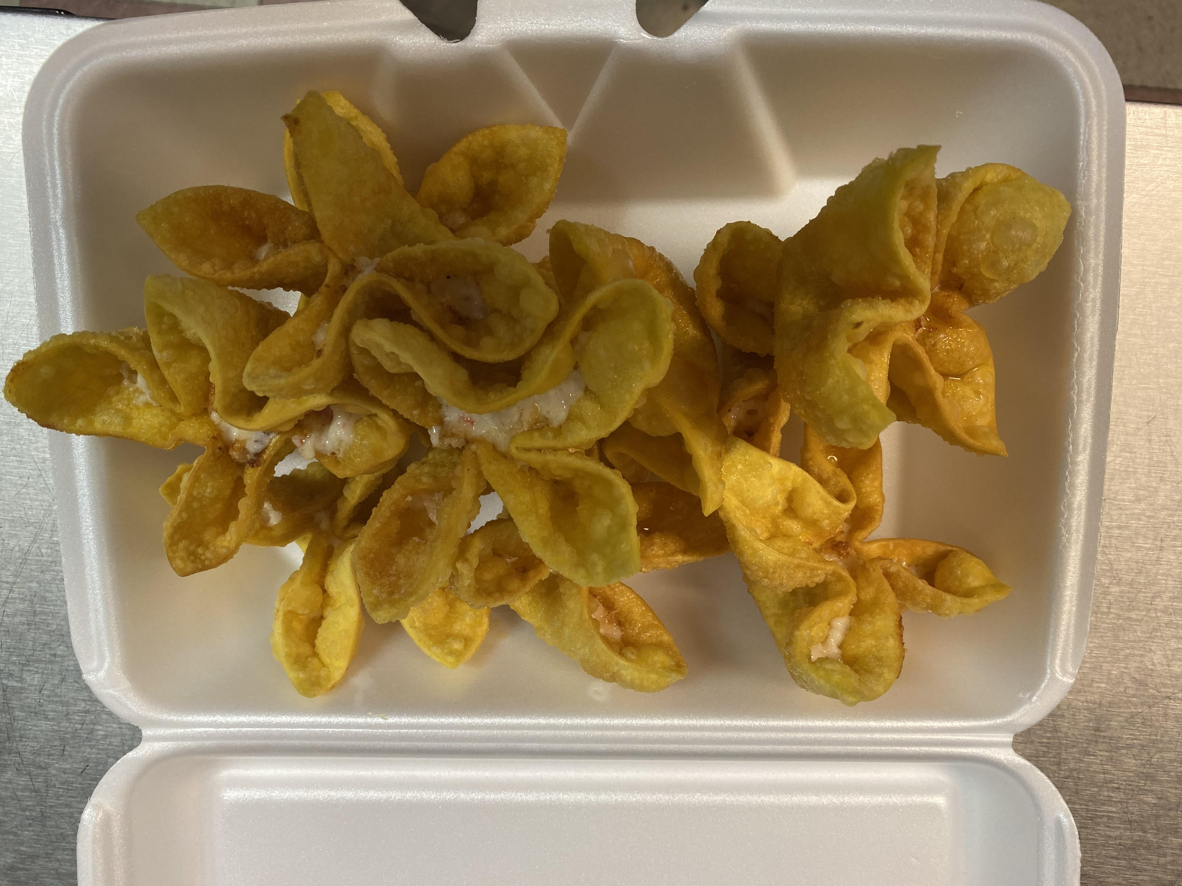 Order 6. Cream Cheese Fried Wonton 10 pcs food online from Lucky Star - Market St. store, Wilmington on bringmethat.com