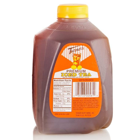 Order Turner's Premium Iced Tea 1 Quart food online from 7-Eleven store, Cranberry Township on bringmethat.com