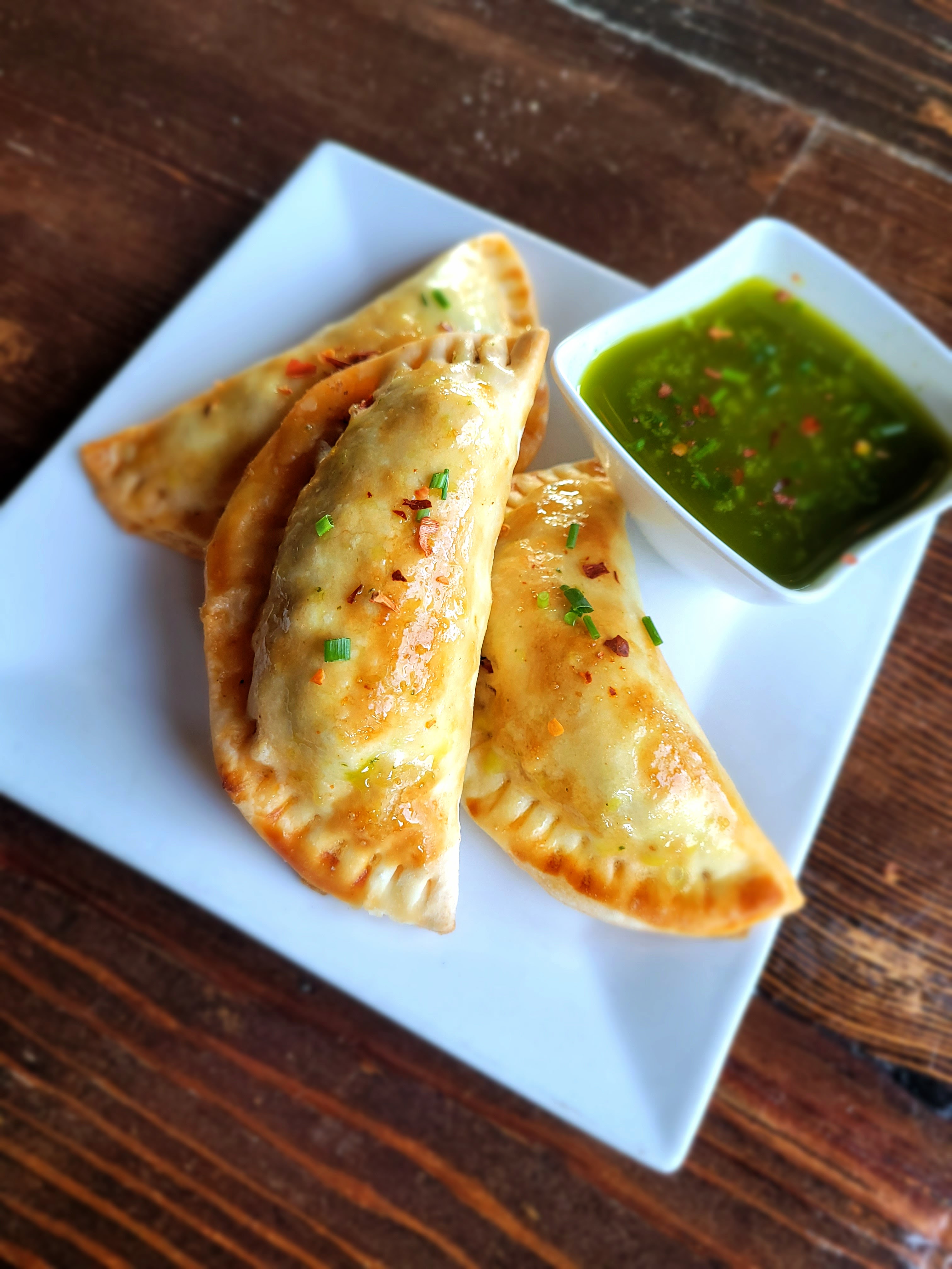 Order Oven Baked Empanadas food online from The Brixton store, Santa Monica on bringmethat.com