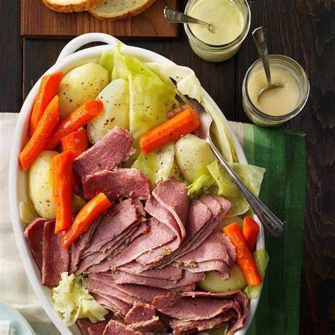 Order Corned Beef & Cabbage food online from Johnny Malloy's Sports Pub store, Bonita Springs on bringmethat.com