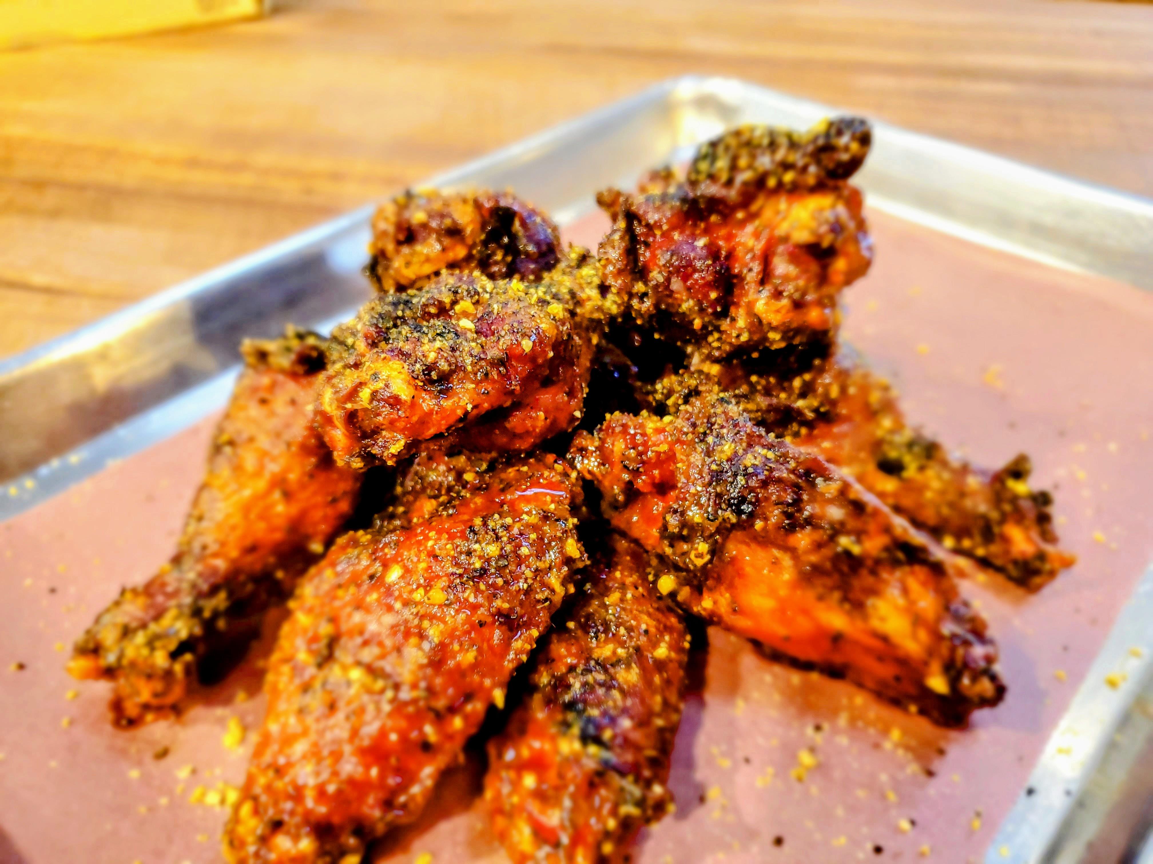 Order Smoked Fried Wings food online from Holy Smokes Bbq store, Monroeville on bringmethat.com
