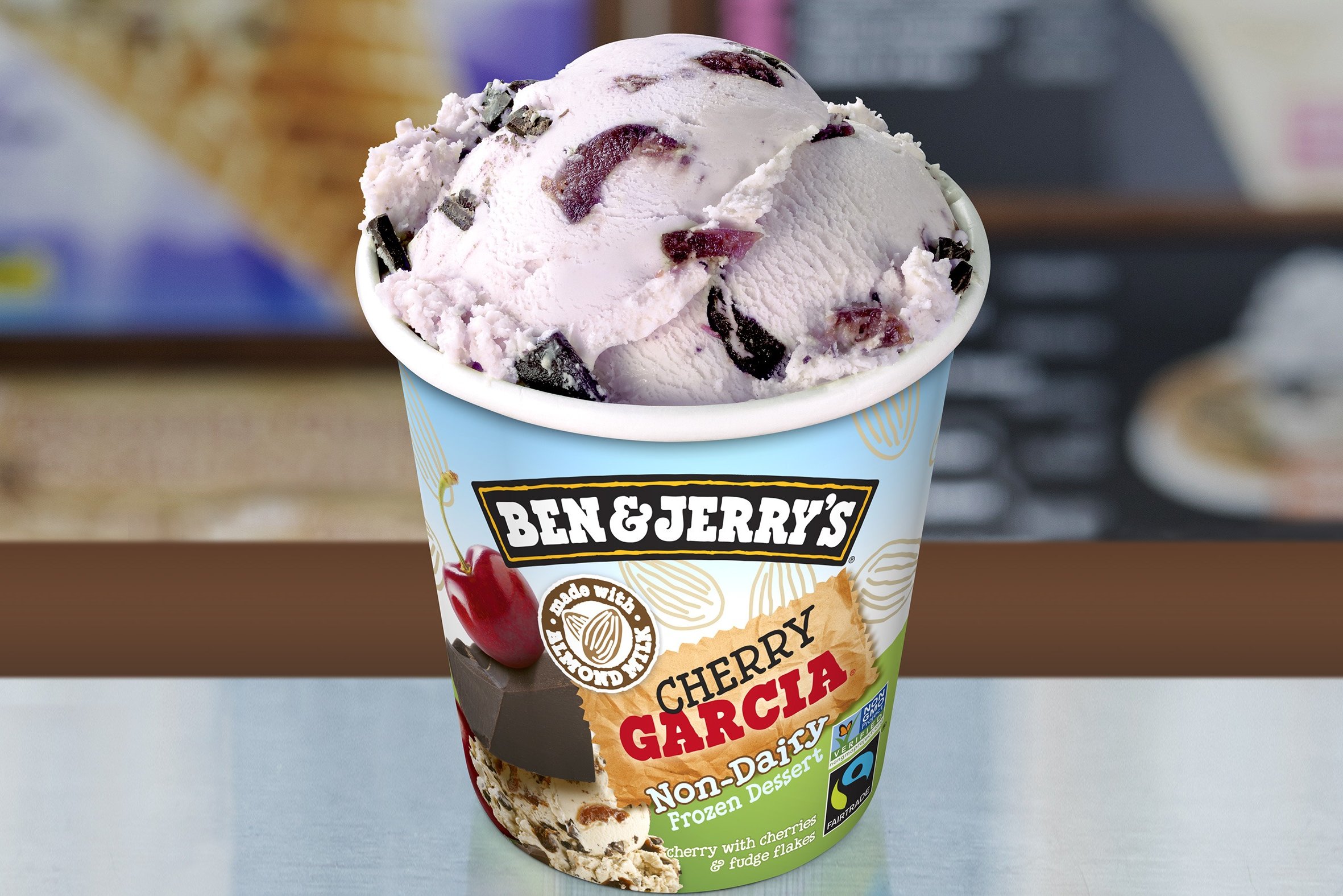 Order Cherry Garcia Non-Dairy food online from Ben & Jerry's store, Plano on bringmethat.com