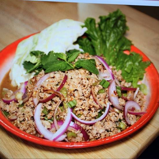 Order Larb Salad food online from Green Basil store, Calabasas on bringmethat.com
