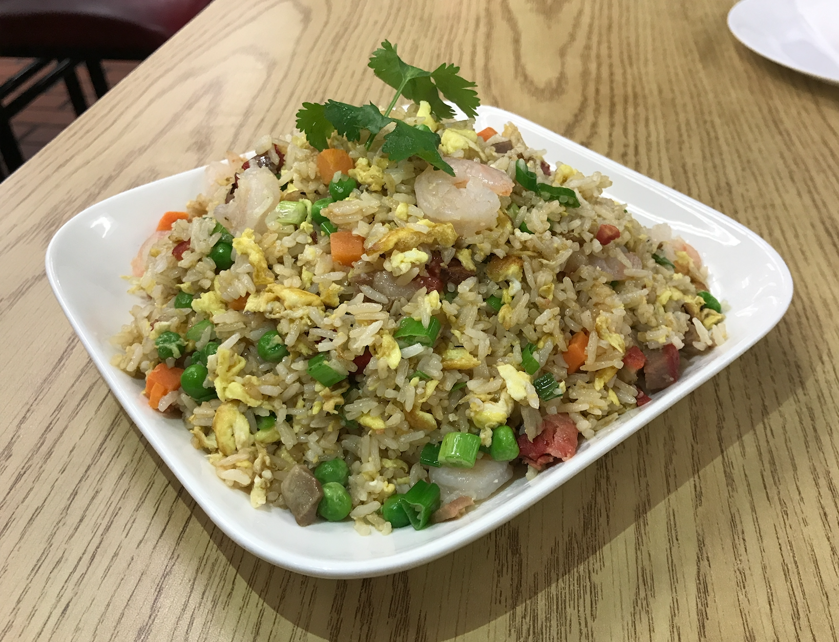 Order Yang Chow Fried Rice - 掦州炒飯 food online from Grant Place store, San Francisco on bringmethat.com
