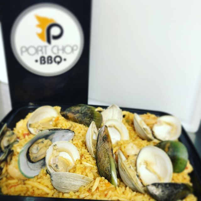 Order Paella food online from Port Chop BBQ store, Long Branch on bringmethat.com