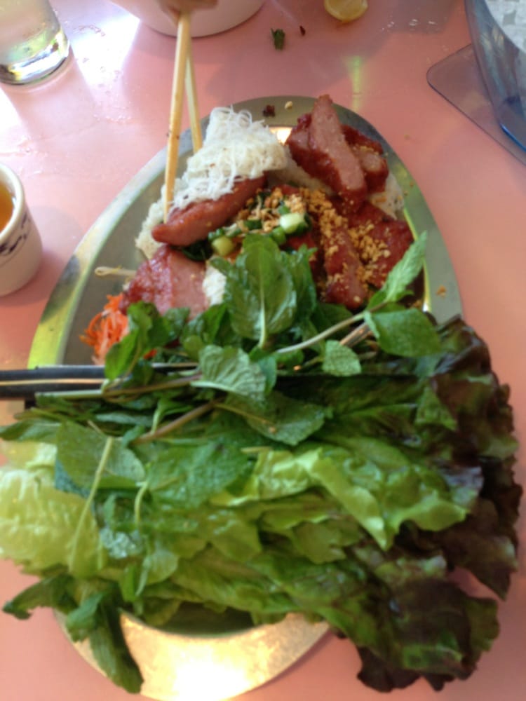 Order 73. Banh hoi Nem Nuong food online from Yummy Yummy Vietnamese Cuisine store, San Francisco on bringmethat.com