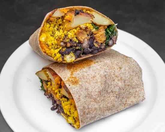 Order Tofu Scramble Wrap food online from The Root Cafe store, Lakewood on bringmethat.com