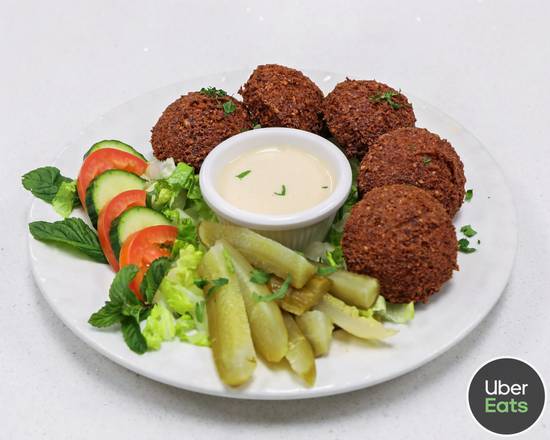 Order Falafel Plate food online from Rozana Mediterranean Restaurant & Banquet store, Whitehall on bringmethat.com