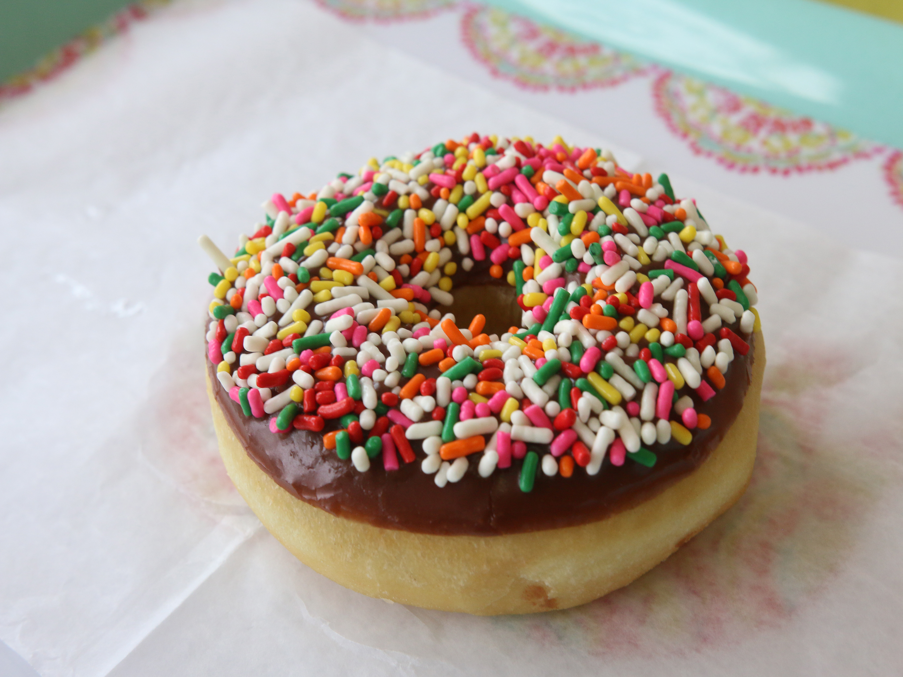 Order Sprinkle Donut food online from Custer Donut store, Frisco on bringmethat.com