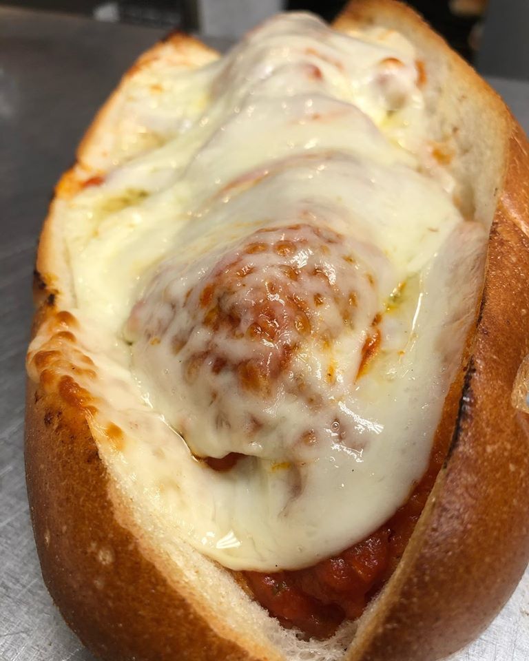 Order Meatball Parm Grinder food online from Olympia Pizzeria & Restaurant store, Norristown on bringmethat.com