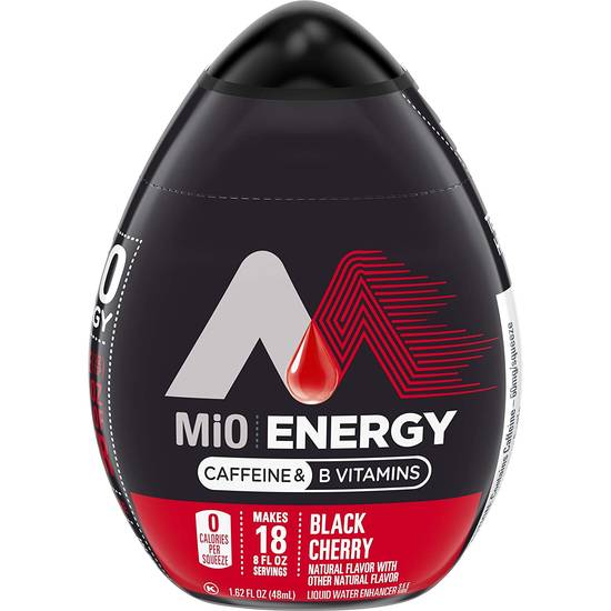 Order Mio Energy Black Cherry Liquid Water Enhancer food online from Exxon Food Mart store, Port Huron on bringmethat.com