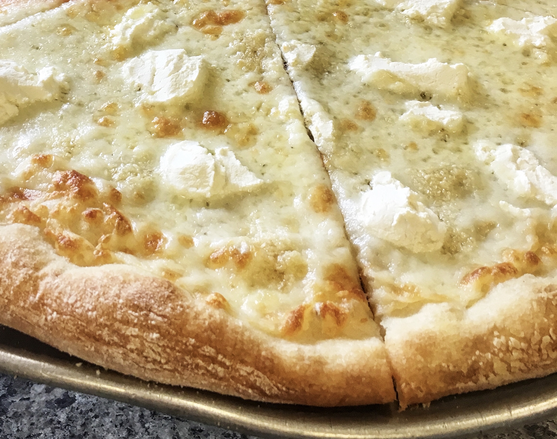 Order White Pizza food online from Lil Dom Pizzeria store, Doylestown on bringmethat.com