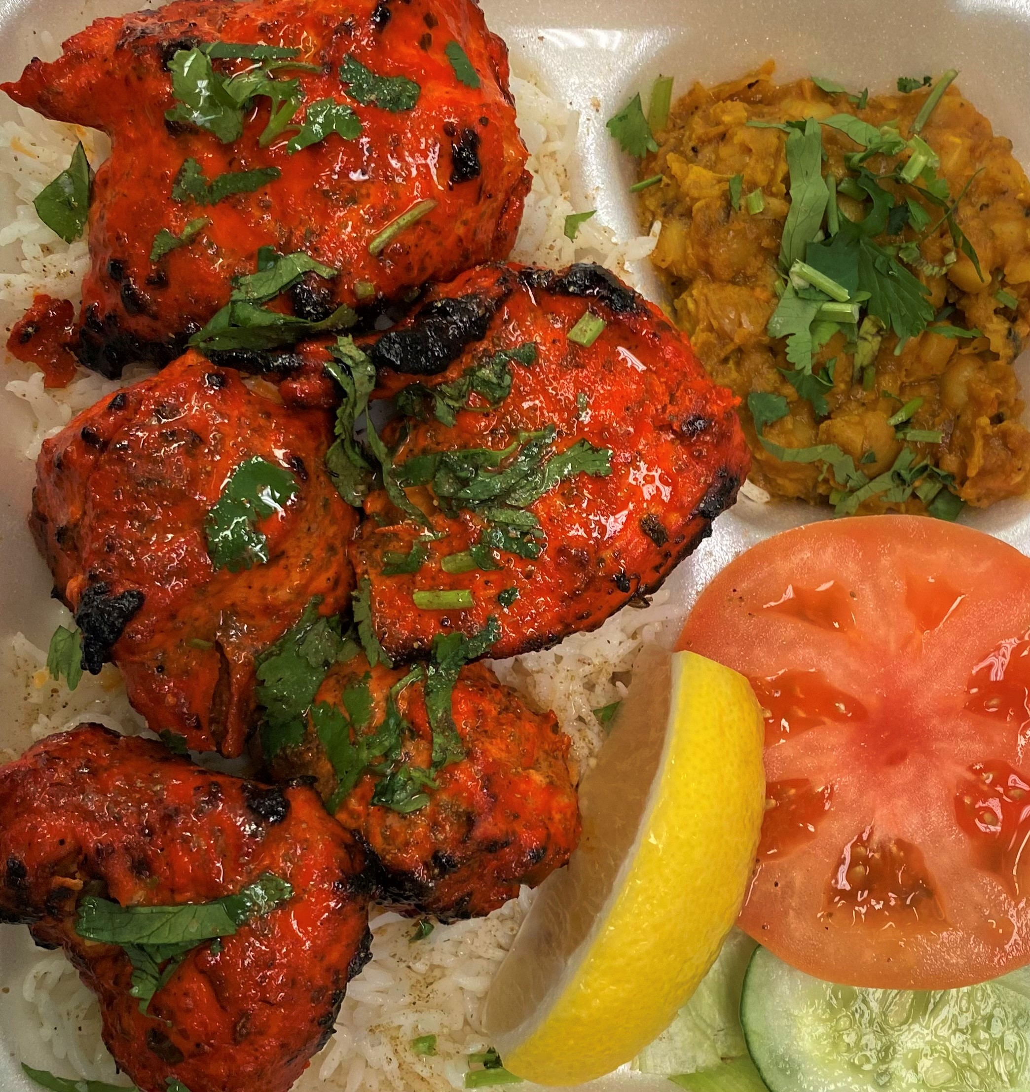 Order Chicken Tikka Kabob food online from Diya Indian Cuisine store, Alexandria on bringmethat.com