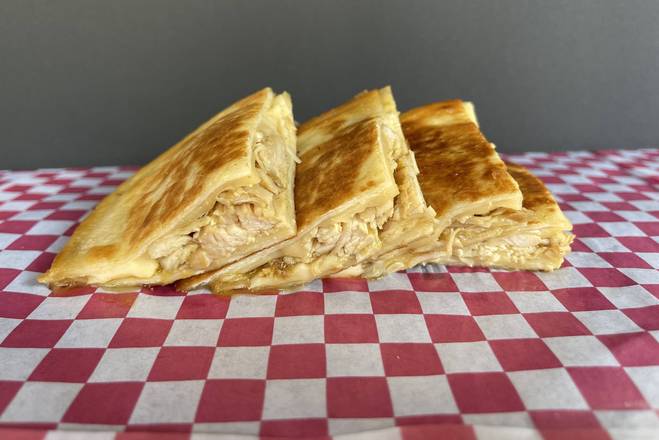 Order Chicken Quesadilla food online from Broke, High, and Hungry store, Columbus on bringmethat.com