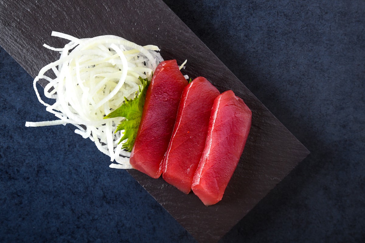 Order *MAGURO SASHIMI food online from Blue Sushi Sake Grill store, Fort Worth on bringmethat.com