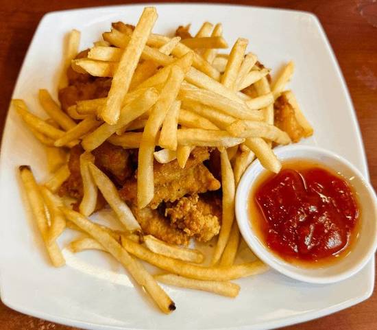 Order Popcorn chicken and French fries food online from Thai Rhapsody store, Mill Creek on bringmethat.com
