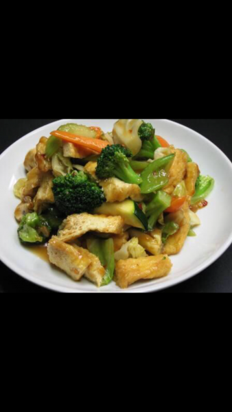 Order 87. Sauteed Mixed Vegetables with Bean Curd food online from New East Chinese store, Hackensack on bringmethat.com