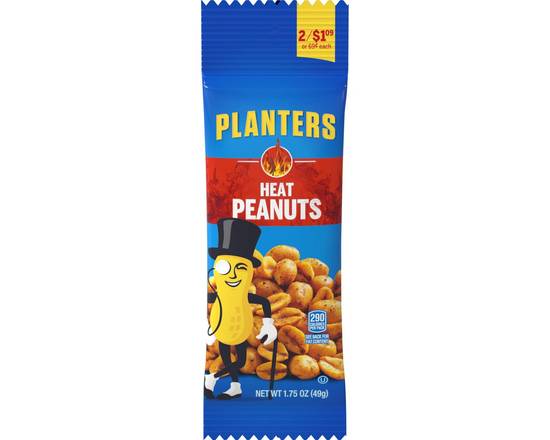 Order Planters Peanuts Spicy Heat 2/$1.09 food online from Rocket store, Denver on bringmethat.com