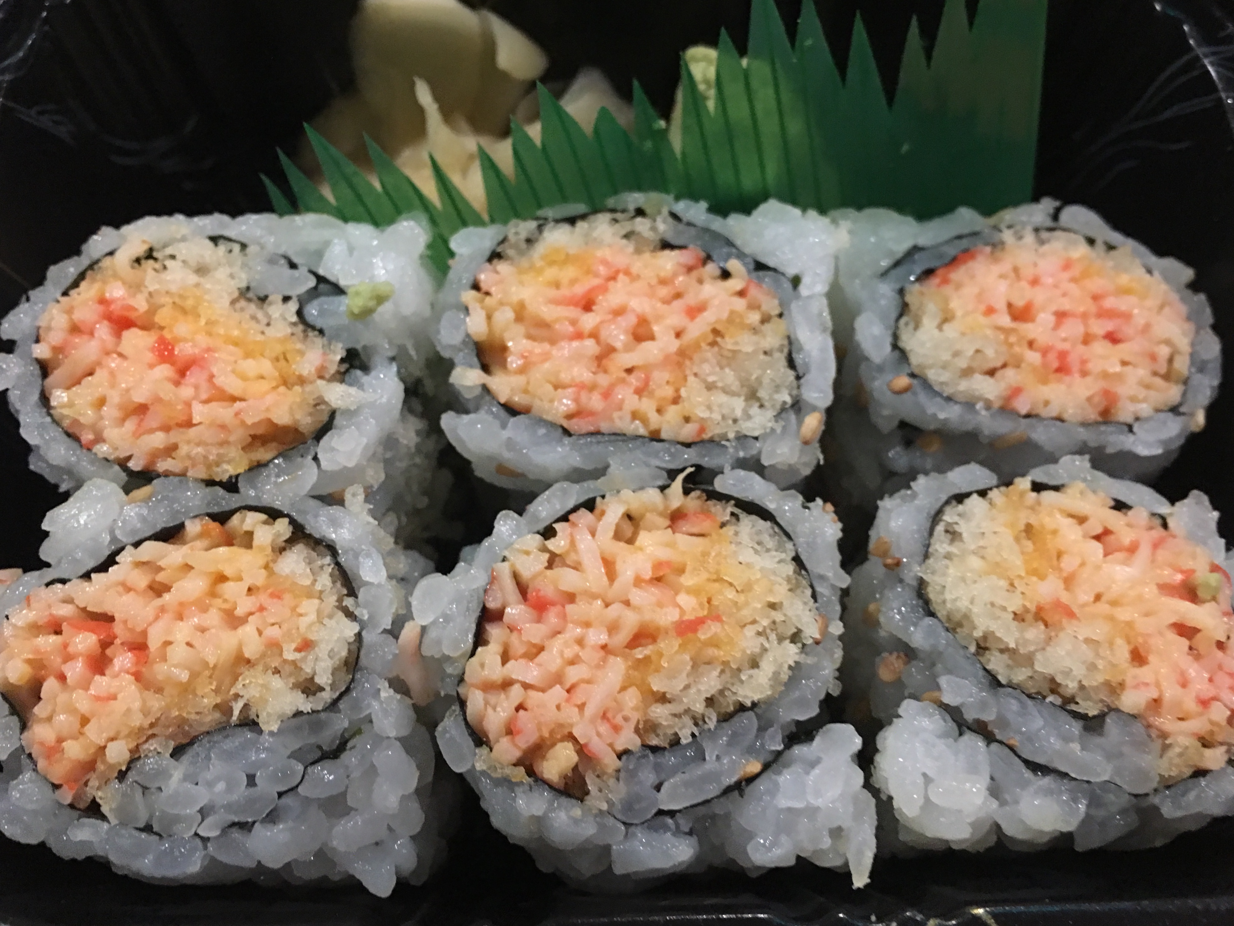 Order Spicy Crunchy Crab Roll food online from Soho Sushi store, New York on bringmethat.com