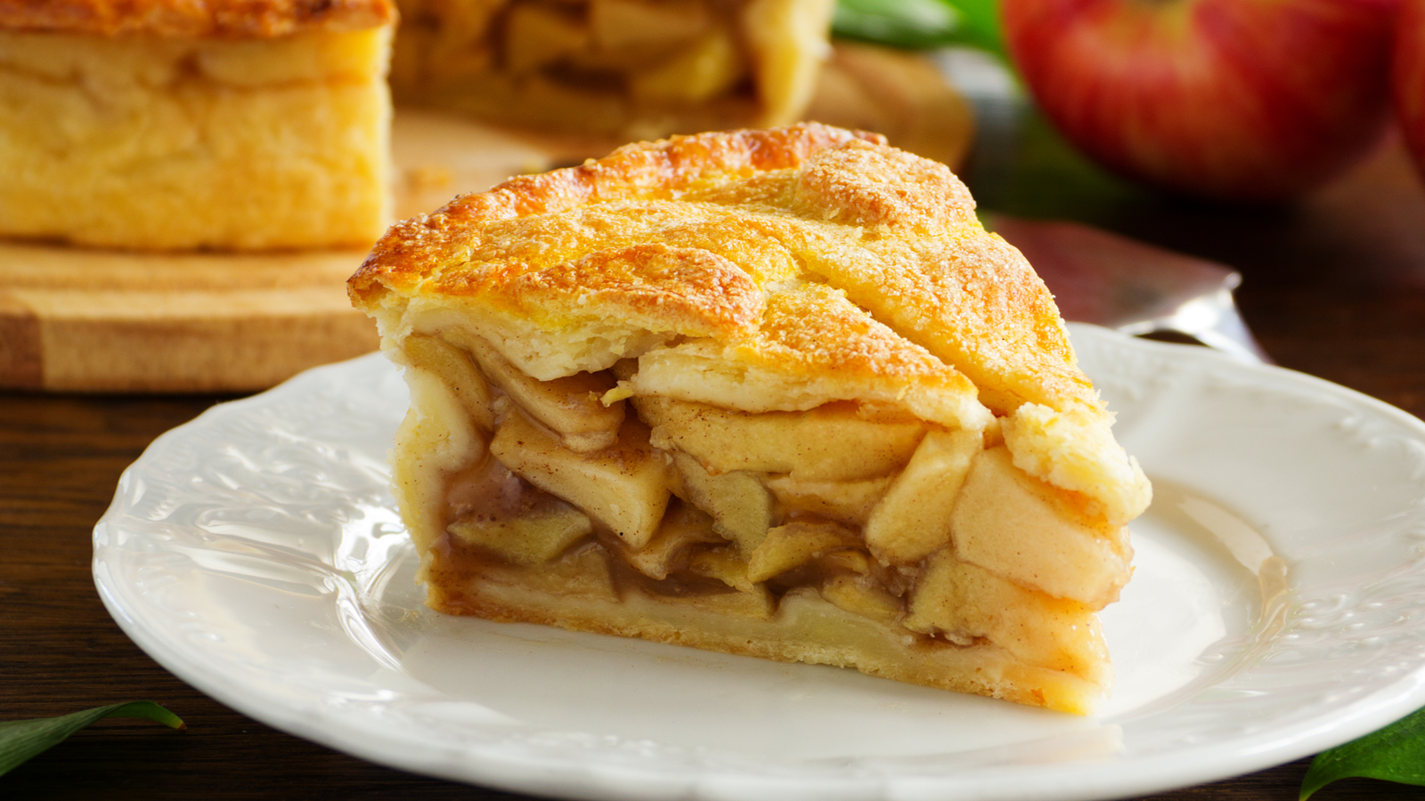 Order Slice of Apple Pie food online from Devil Hot Wings store, Pittsburgh on bringmethat.com