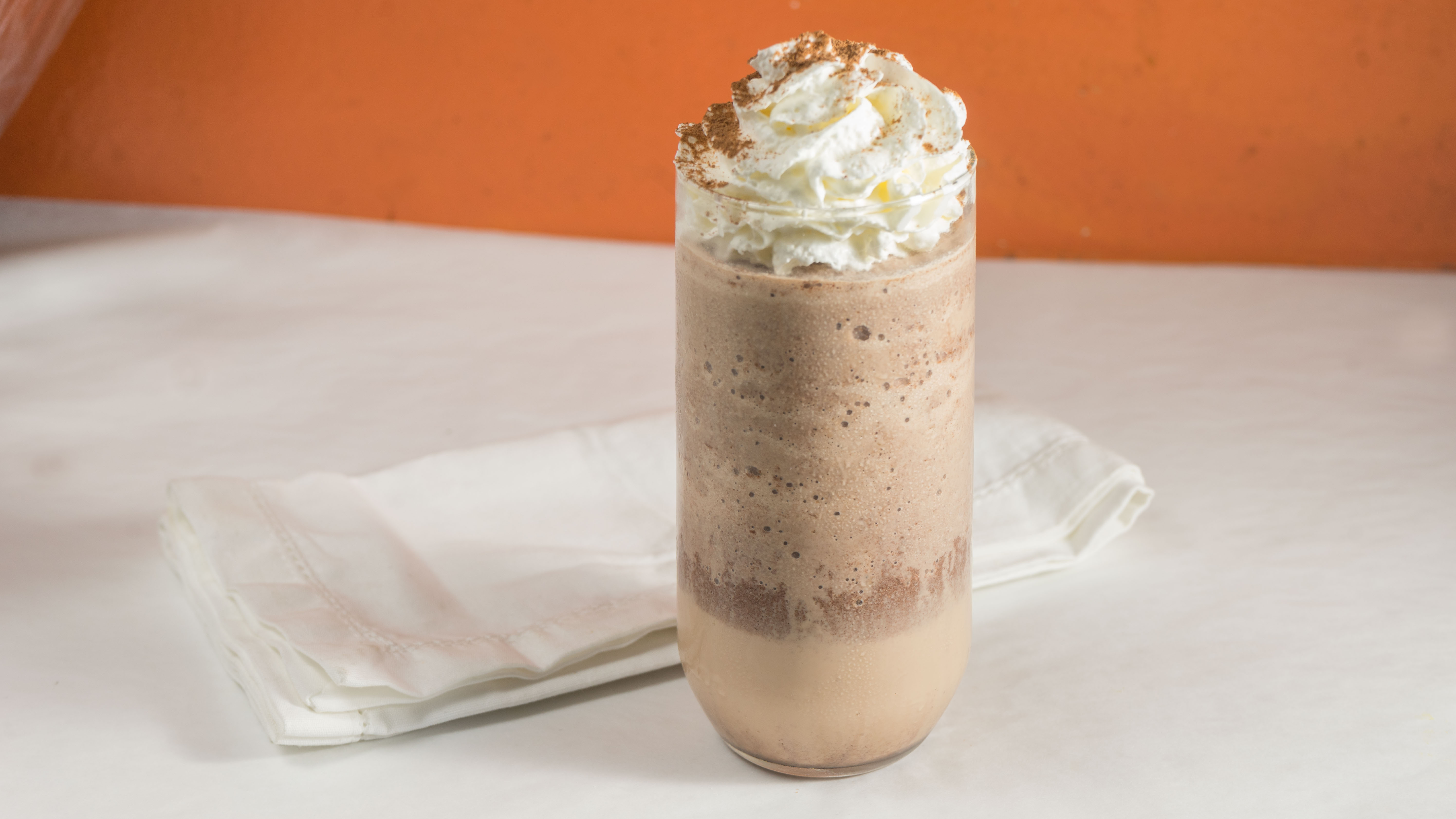 Order Mocha Frappe food online from Glaze Donuts And Bagel Sandwiches store, San Francisco on bringmethat.com