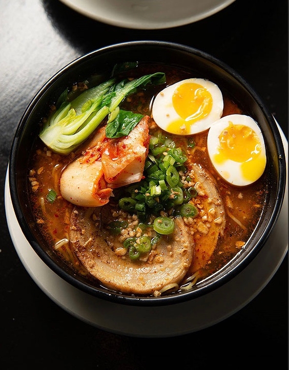 Order Spicy Miso Ramen food online from Buba Noodle Bar store, Manchester on bringmethat.com