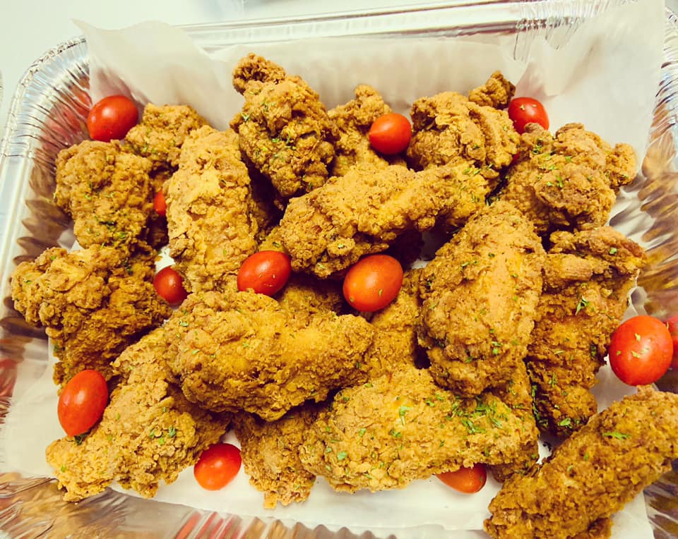 Order Chicken Strip Platter Lunch food online from Mother Cafe Vii store, Saint Martinville on bringmethat.com