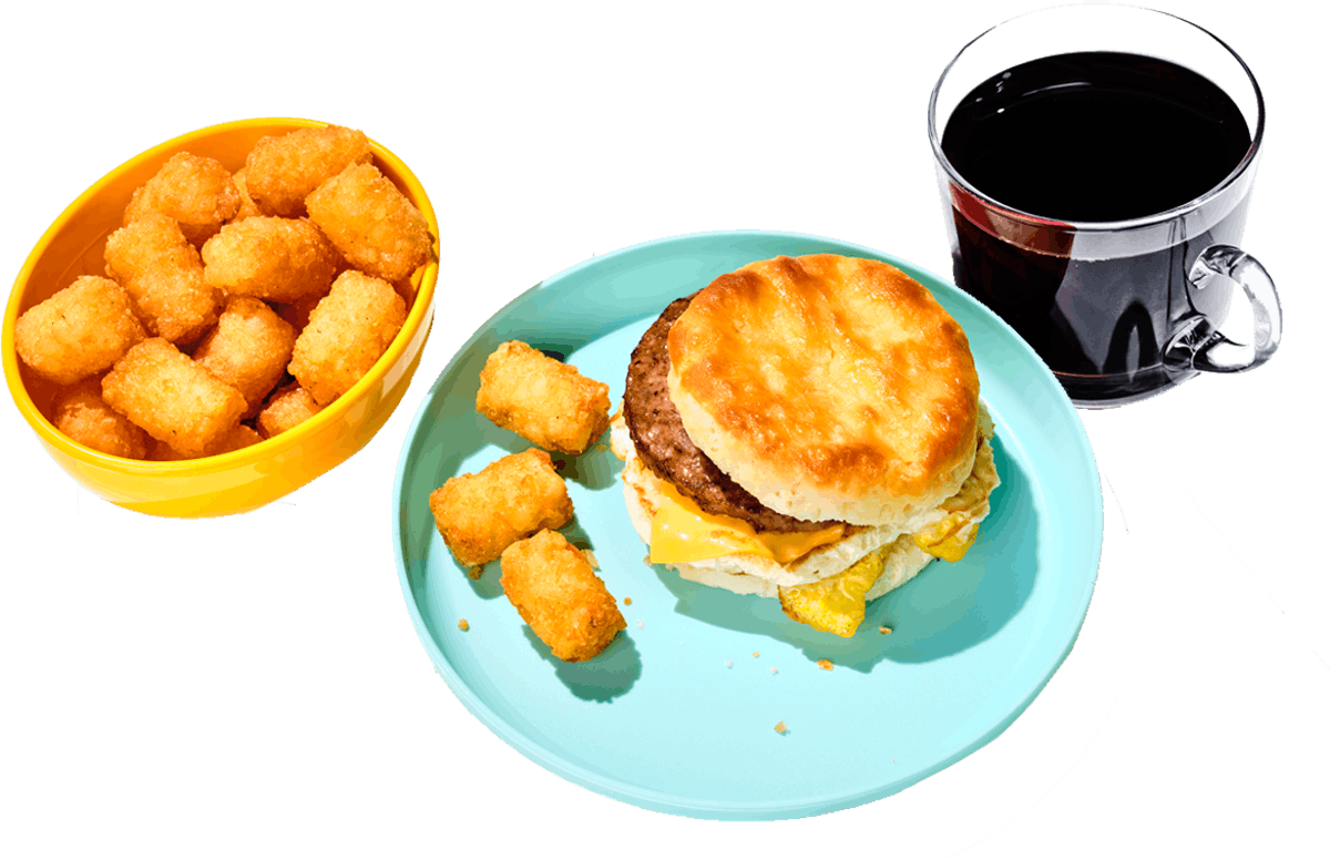 Order SAUSAGE, EGG & CHEESE BISCUIT COMBO food online from Krystal store, Garden City on bringmethat.com