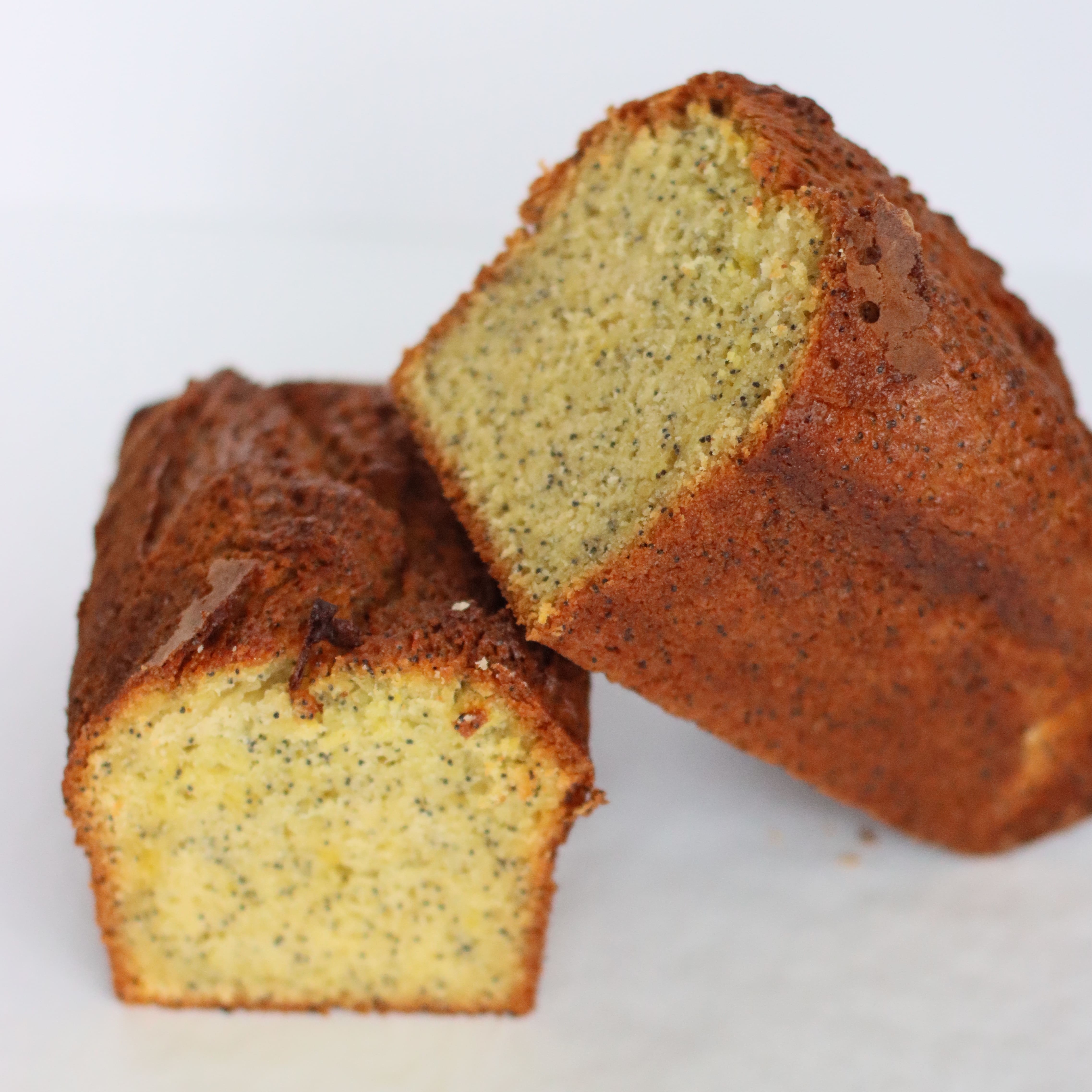 Order Pound cake slice - Lemon poppy seeds food online from Pitchoun! store, Los Angeles on bringmethat.com