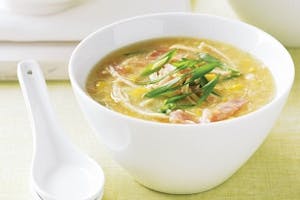 Order L- Chicken Corn Soup (For 2) food online from Royal Stix Restaurant store, Fayetteville on bringmethat.com