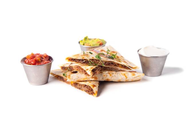 Order *Short Rib Quesadilla* food online from Tap Room store, Patchogue on bringmethat.com