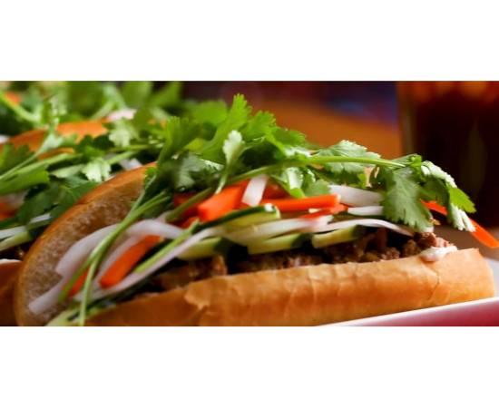 Order BM113. Grilled Beef Sandwich ( Bánh Mì Bò Nưóng) food online from Pho Saigon Garden store, Dublin on bringmethat.com