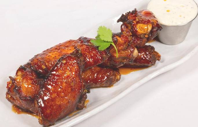 Order Sweet Chili-Glazed Chicken Wings food online from Cracked By Chef Adrianne store, South Miami on bringmethat.com