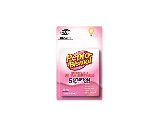Order Pepto Bismol 4 Pc food online from Chevron Extramile store, Vancouver on bringmethat.com