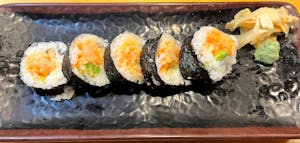 Order Spicy Chopped Scallop Roll food online from Mochi Sushi store, Sugar Land on bringmethat.com